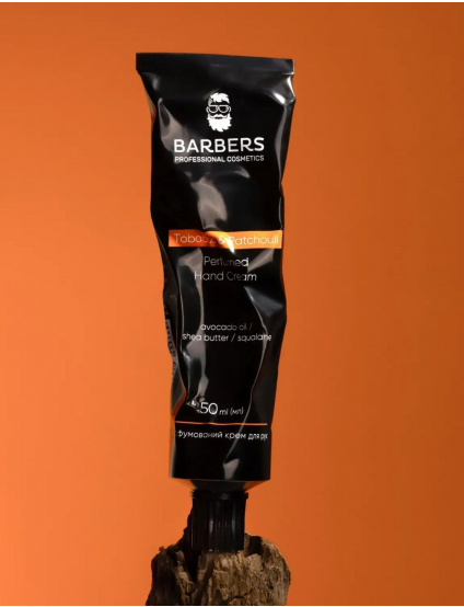 Картинка Парфумований крем Tobacco & Patchouli Barbers